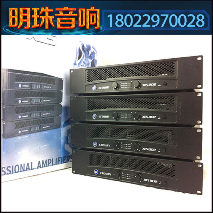 Crown Power Amplifier Xls202/402/602/802 HighPower Speaker