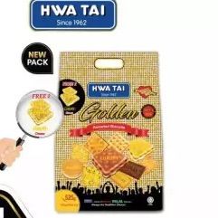 ฮั่วไถ่บิสกิตคุกกี้ รวมรส Hwa Tai Golden Assorted Biscuits - 505g