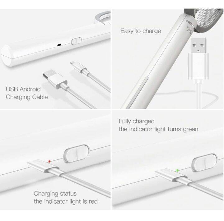 ไม้ตียุง-ไฟแรง-yage-รุ่นใหม่-ชาร์จไฟ-สาย-usb-yg-d006