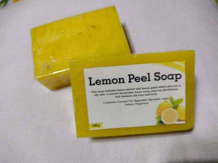 LEMON PEEL SOAP WITH GLUTA 100% Original | Lazada PH