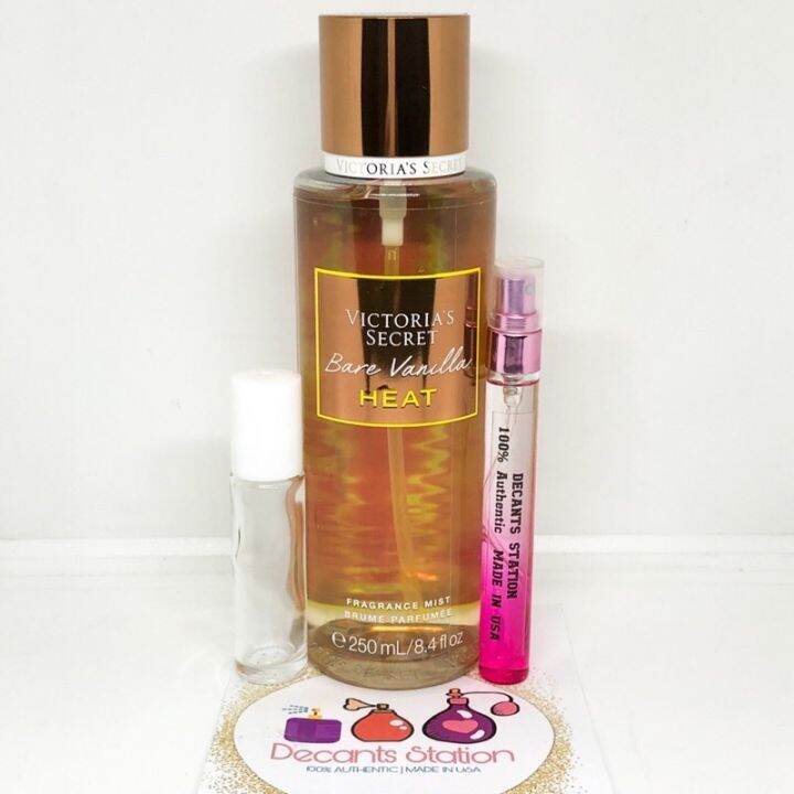 Ml Or Ml Decant Trial Size Victorias Secret Bare Vanilla Heat