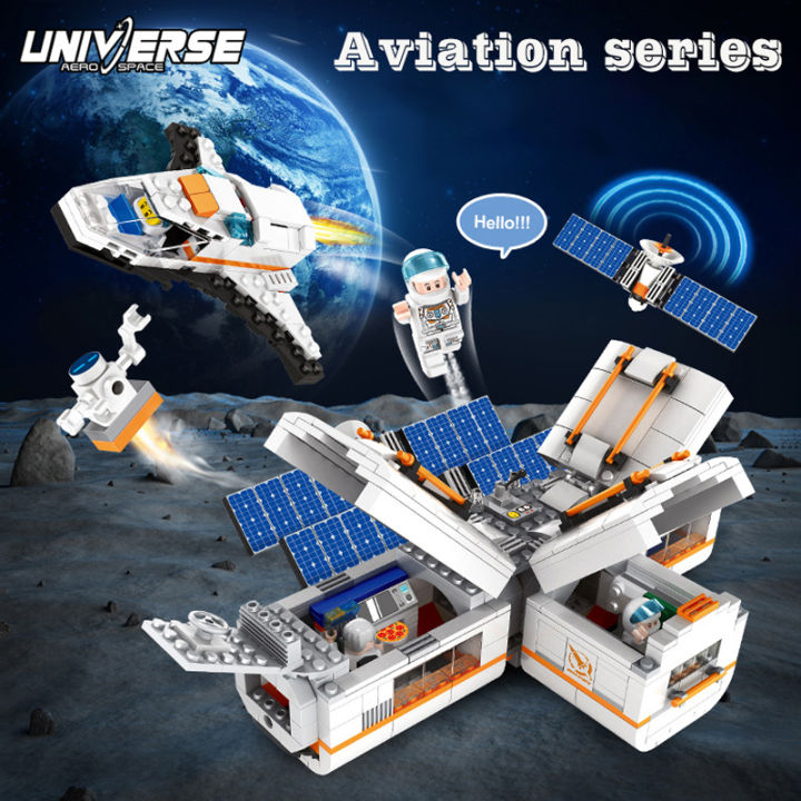 Diy Space Exploration Shuttle Toys Stem Aerospace Building Kit