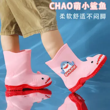 Shark raincoat and on sale boots