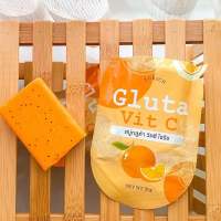 สบู่ส้มกลูต้าวิตซีโซริช SORICH GLUTA VIT C SOAP (70 g.)สบู่ผิวกายปรับผิวกระจ่างใส ระเบิดขี้ไคล