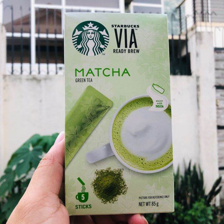 Starbucks Via Ready Brew Matcha Green Tea Lazada PH