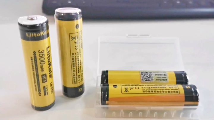 Liitokala Lii-35S Protected 18650 3500mAh Rechargeable Li-lon battery ...