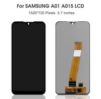 หน้าจอชุด LCD สำหรับ Samsung Galaxy A01 A015 จอแสดงผล LCD Touch Screen Digitizer เปลี่ยน A015F A015G A015DS