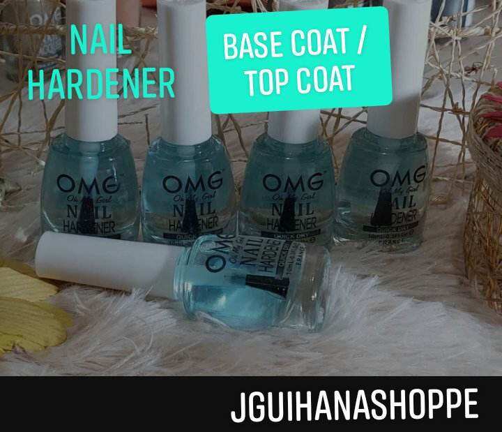 OMG!! NAIL HARDENER / BASE COAT /TOP COAT Lazada PH