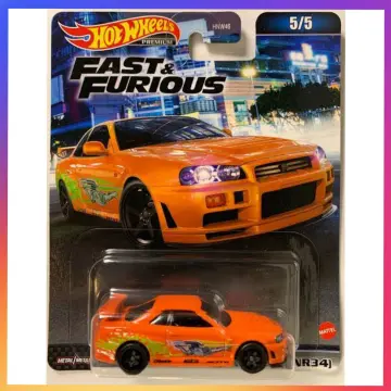 Fast & Furious Nissan Skyline GT-R R34 First Issue With Parts DeAGOSTINI  1:8 JP 