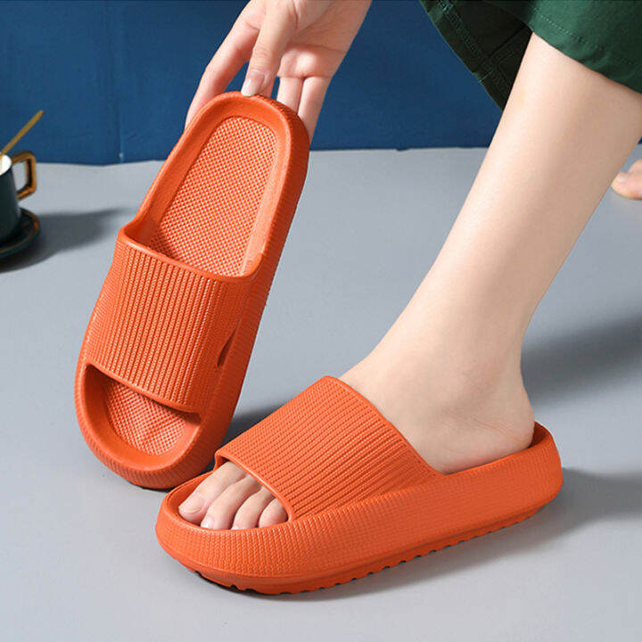 Thick Soft House Slippers Indoor Couple Slipper Unisex Outdoor Muffin