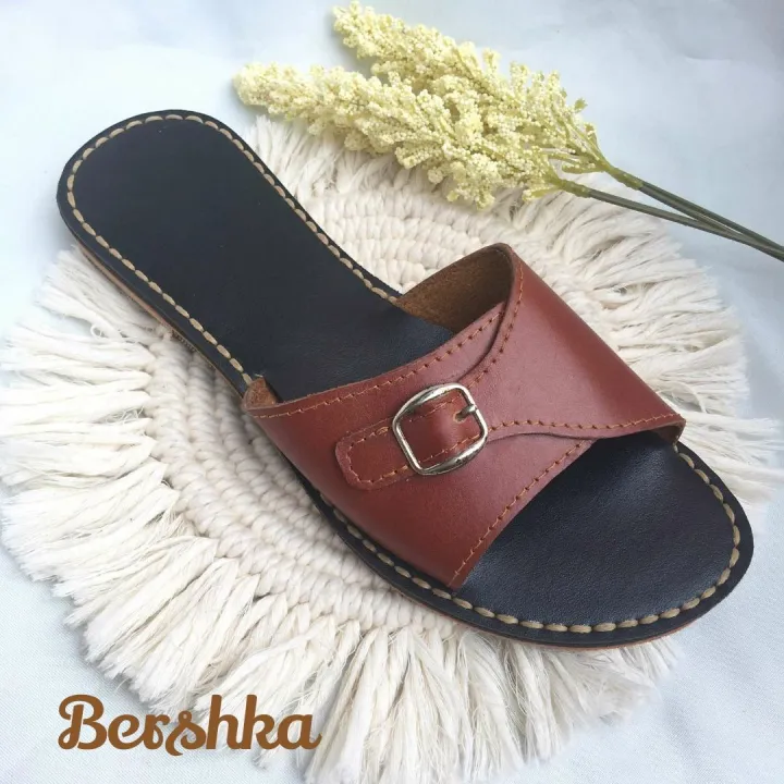 bershka Lazada PH Buy sell online Flat Sandals with cheap price