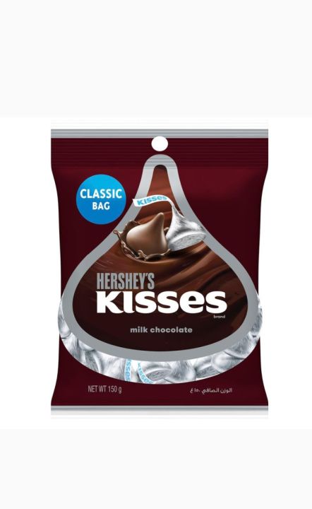 Kisses Milk Chocolate Classic Bag 150 grams | Lazada PH