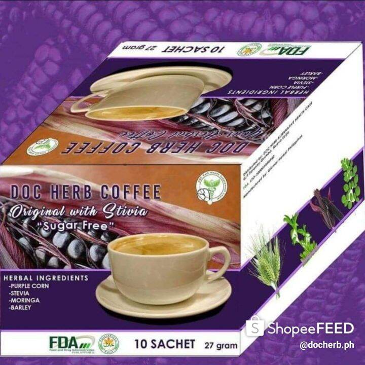 Doc herb coffee original Lazada PH