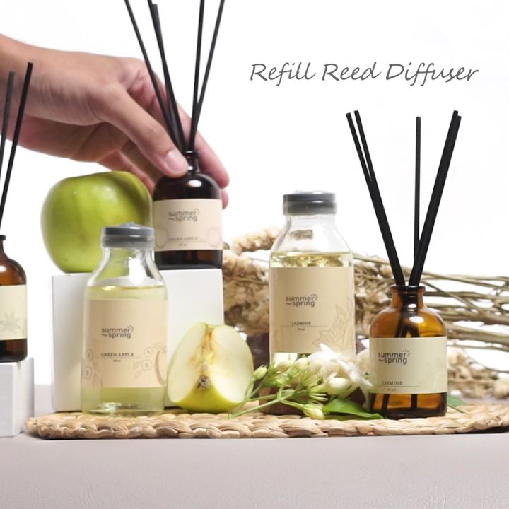 Refill Reed Diffuser Summerspring Pengharum Ruangan / Kamar Mandi ...