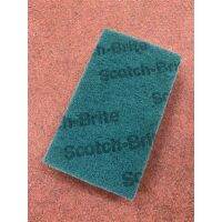 (ราคาต่อ 1 ชิ้น) 3M Scotch-Brite® Scrub Sponge แผ่นใย+ฟองน้ำทำความสะอาดขนาด 3.5x6 นิ้ว