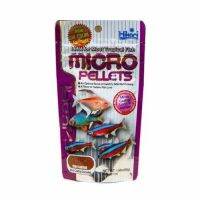 ? Hikari Micro Pellets อาหารปลาสำหรับปลาขนาดเล็ก ชนิดเม็ดกึ่งลอยน้ำ อาหารปลานีออน 45g อาหารชนิดกึ่งลอยน้ำ (Semi-Floating Type) ลอยน้ำและจมลงอย่างเบาๆช้าๆ
สูตรสารอาหารครบถ้วน ทั้งโปรตีนจากเนื้อสัตว์ สารอาหารจากพืช พร้อมวิตามินและเกลือแร่
มีสารเคลือบเม็ดอ