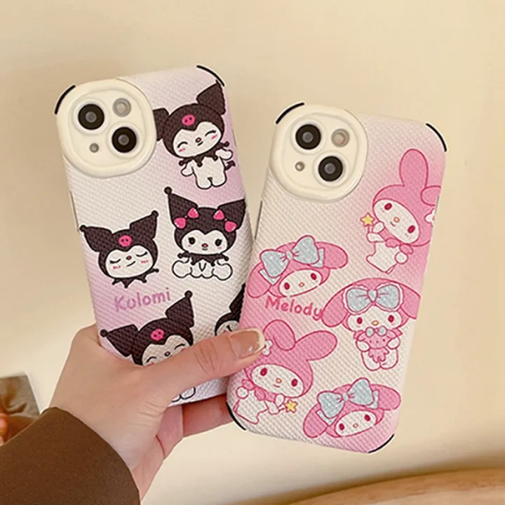 Cartoon Lovely My Melody Kuromi Mobile Phone Case For iPhone 14 Pro Max ...