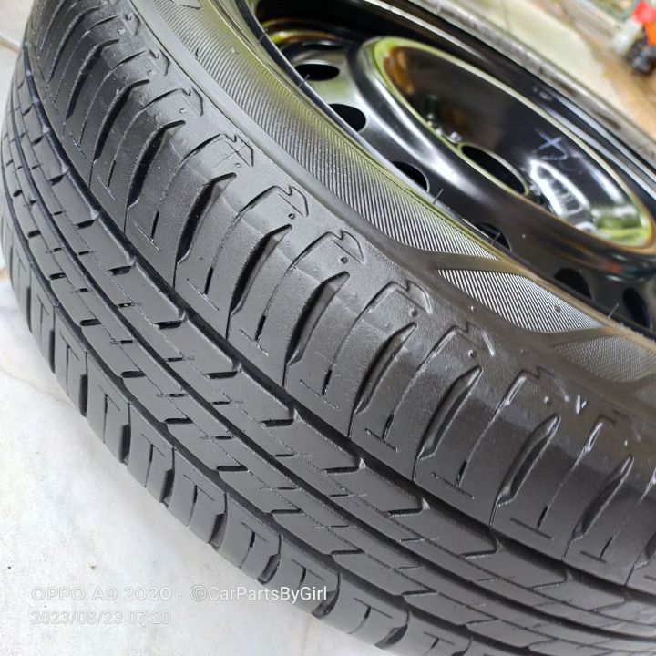 ล้ออะไหล่-ปี20-4620-ดุม54-1-ขนาด185-60-r15ยาง-bridgestone-ล้อกะทะขอบ15-4รู100-ยกเว้น-nissan