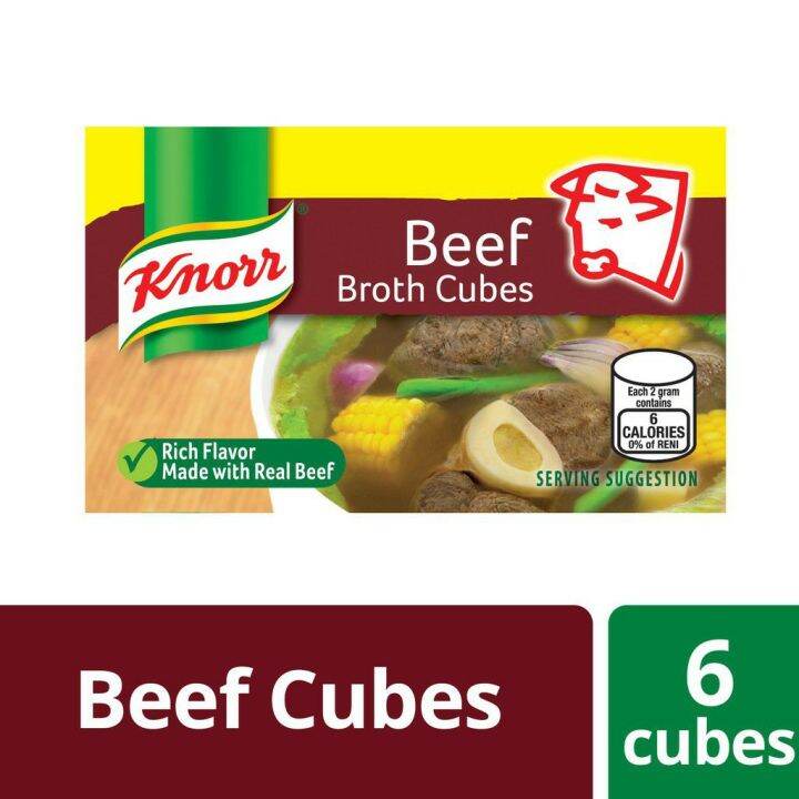 Knorr Beef Cubes 60g. Lazada PH