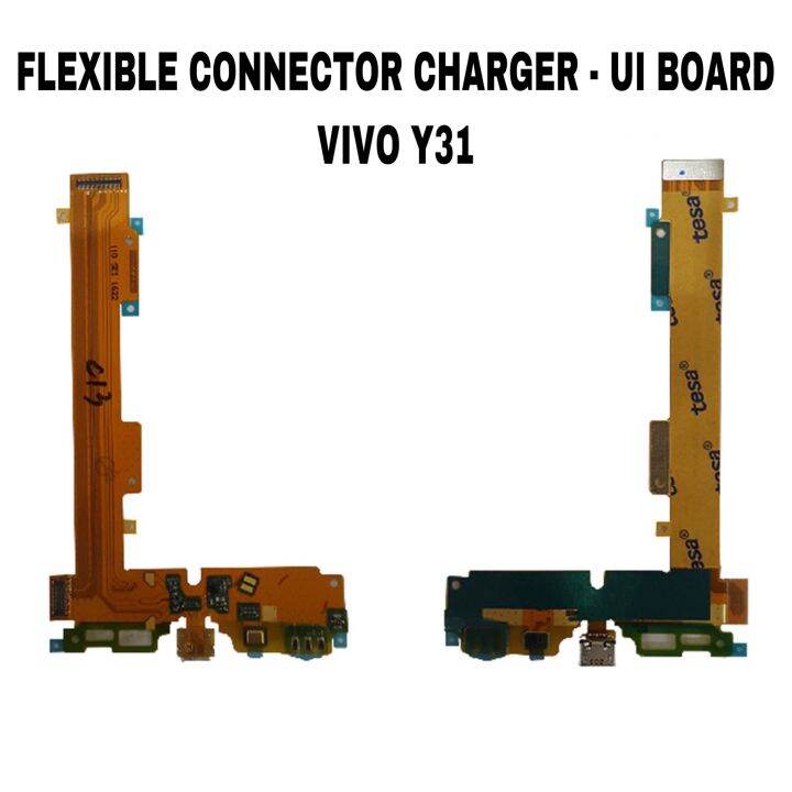 Flexible Board Connector Konektor Charger VIVO Y31 + MIC Ui Board