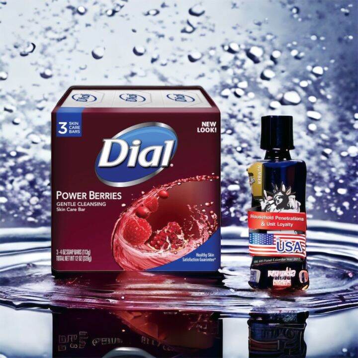 สบู่ก้อนไดอัล Dial Soap Power Berry สบู่เป็นสบู่แอนตี้แบคทีเรียตัวแรก