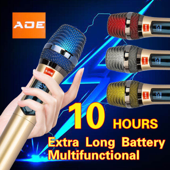 UHF bluetooth Wireless Microphone for videoke/pc/karaoke original HD