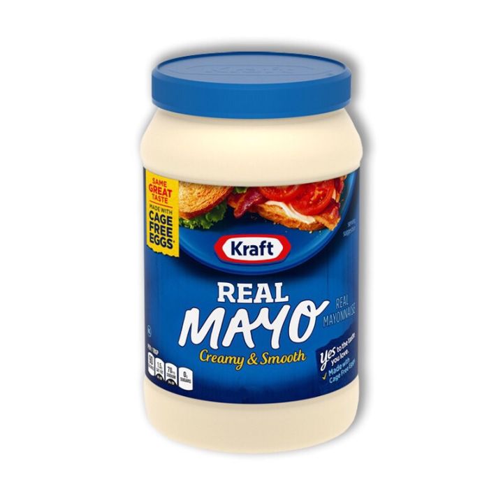 คราฟท์ มาโย มายองเนส 443 มล. Kraft real mayo 443 ml