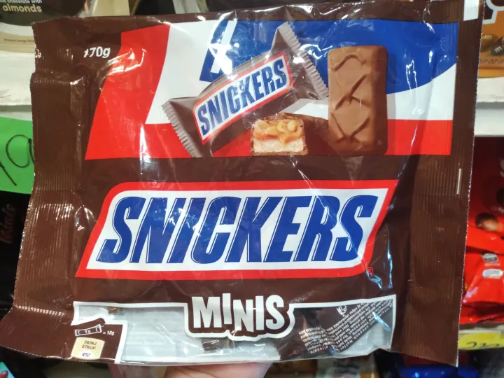 Snickers minis 170g(nov.27.2022) | Lazada PH