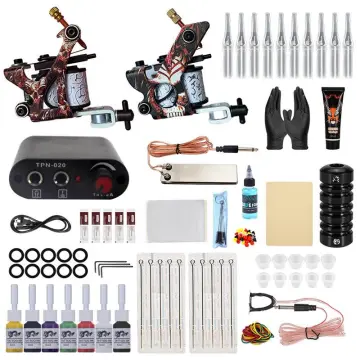 Trọn bộ kit máy xăm hình DRAGON tattoo 2 machine 15 chi tiết đầy đủ chức  năng dễ dàng sử dụng | Lazada.vn