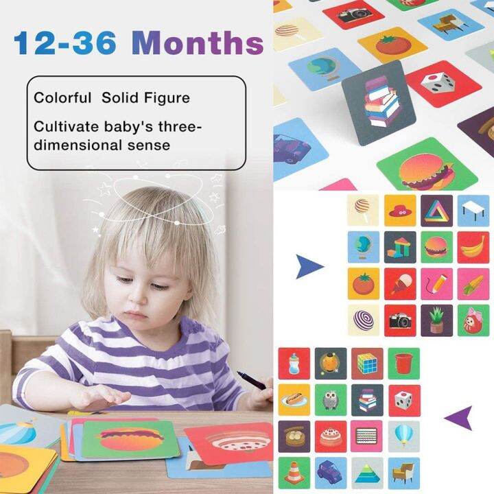 Early Education Cards Kids Baby Visual Stimulation Cards Black White