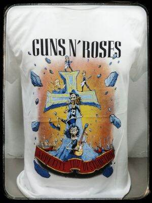 เสื้อ​วง​Gun​NRoses​ผ้า​บาง​50