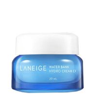 ของแท้ 100% ค่ะ Laneige Water Bank Hydro Cream Ex ขนาด 20ml.ครีมบำรุงผิวที่ช่วยปลุกพลังความสดชื่นจากผิวคุณอย่างล้ำลึก ด้วยคุณค่าของน้ำแร่