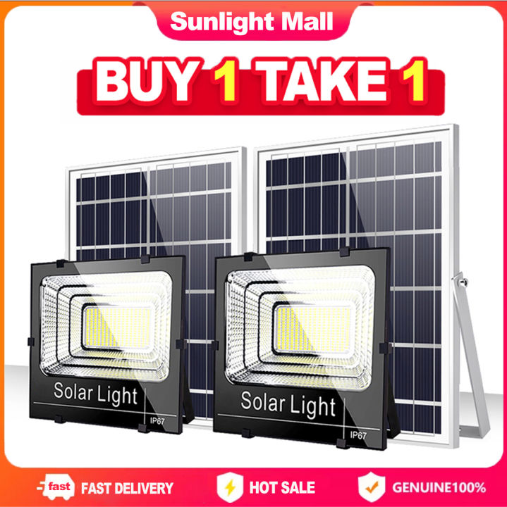 Sunlight Mall 200W Solar Light Solar Led Outdoor Flood Light Street