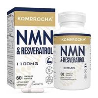 NMN + Trans-Resveratrol 99% Purity+ Black Pepper 1100mg