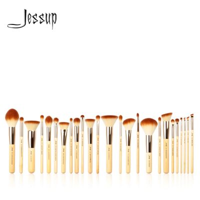 Jessup Bamboo Brush Set T135-25PCS/เซ็ตแปรงไม้ไผ่ 25 ชิ้น