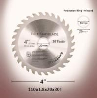 ใบเลื่อยวงเดือนตัดไม้ 4 นิ้ว 30 ฟัน 4 Inch Carbide Circular Saw Blade For Wood Cutting คุณภาพดีมาก (0433)