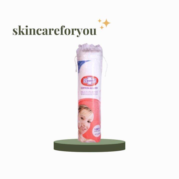 CLEENE Cotton Rounds 80pads by skincareforyou.ph Lazada PH