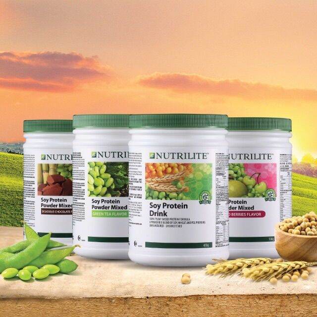 Amway Nutrilite Soy Protein Drink Mix Lazada