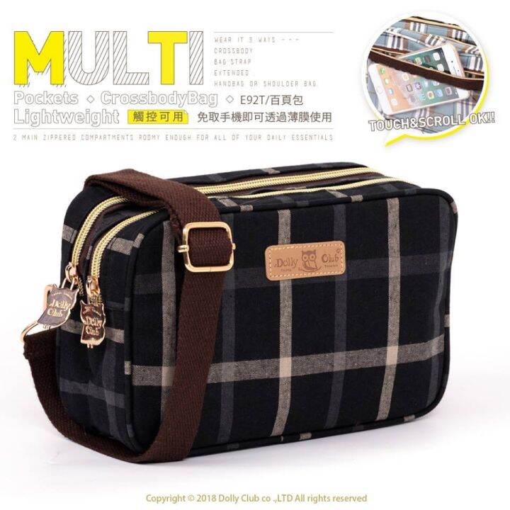 Dolly Club Taiwan E92T 2ways Sling Bag Lazada