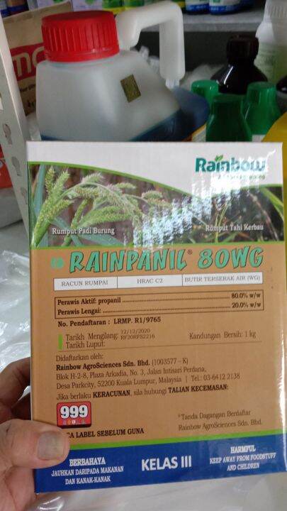 1kg Rainpanil 80wg Sama Dengan Nufarm Propanil 80 Rumput Padi Rumput