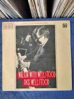 LPBOX 32 : jazz : Dick Wellstood : Walkin with Wellstood : แผ่นต้นฉบับเดิม แผ่นเสียง vinyl Lp 33rpm 12"สภาพกำลังฟังได้ดีได้รับการตรวจสอบ