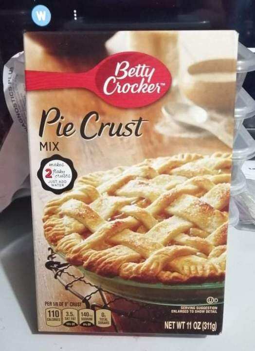Betty Crocker Pie Crust Mix 311g (Best Before March 16, 2023) Lazada PH