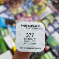 ถ่านกระดุม Renata 377, SR626SW 1.55V 1ก้อน ของใหม่ ของแท้