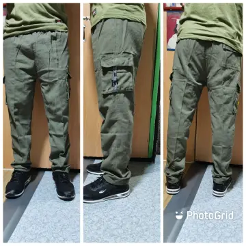 Cargo Pants Basic Plus Size Mens Wear