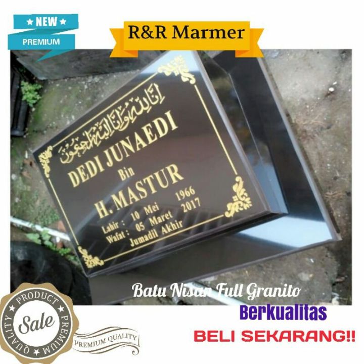 Batu Nisan Full Granitille 30x40 Lazada Indonesia 2518