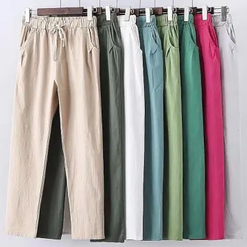 Loose Cotton Pants Ladies - Best Price in Singapore - Jan 2024