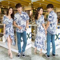 ?️ Vsm Couple #2045 ชุดคู่รัก ต้อนรับ SUMMER ชุดคู่ ชุดคู่ไปงาน ชุดคู่ออกงาน ชุดถ่ายพรีเวดดิ้ง ชุดไปงาน ชุดออกงาน