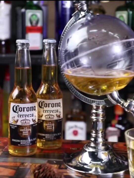 3.5L Globe Wine Whiskey Decanter Alcohol Dispenser Beer Liquor