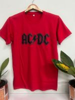 ใหม่!!คอกลมACDC สไตล์วินเทจ