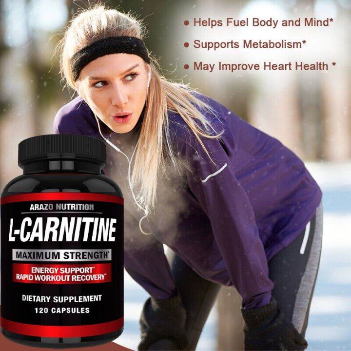 Lcarnitine 30capsules repack/ziplock Lazada PH